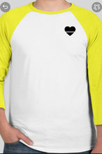 Load image into Gallery viewer, Over Your Heart | Unisex Baseball Tee