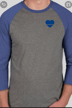 Load image into Gallery viewer, Over Your Heart | Unisex Baseball Tee