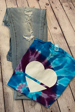 Load image into Gallery viewer, Heartthrob | Tie Dye Heart T-Shirt