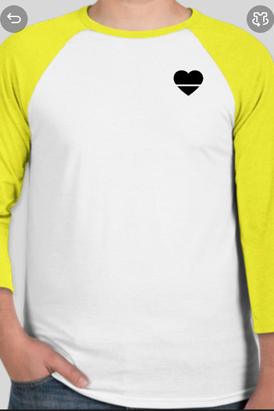 Over Your Heart | Unisex Baseball Tee