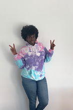 Load image into Gallery viewer, Over Your Heart | Tie Dye Heart Hoodie