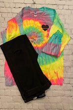 Load image into Gallery viewer, Over Your Heart | Unisex Tie Dye Long Sleeve